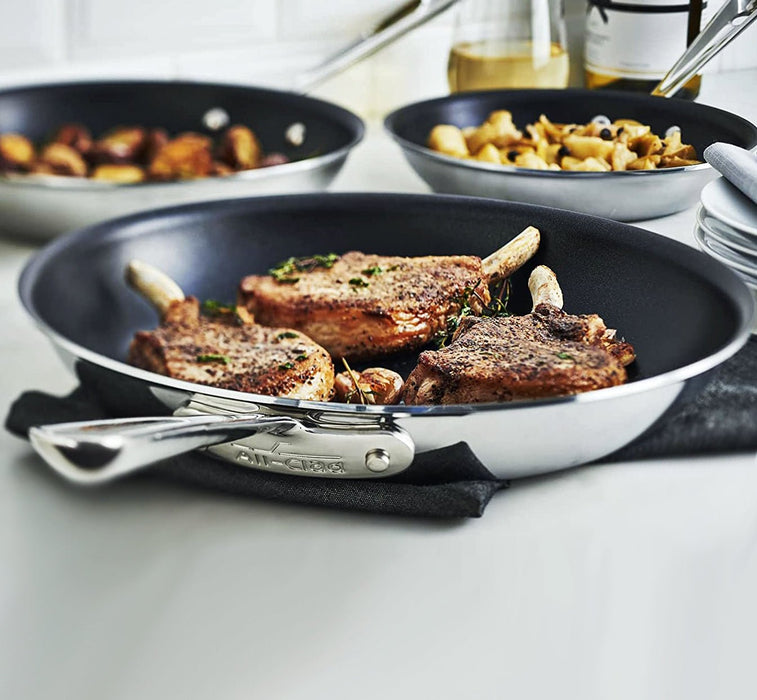 All-Clad D3 Stainless Nonstick 8" & 10" Fry Pans - Set of 2 Skillets & Frying Pans All-Clad   