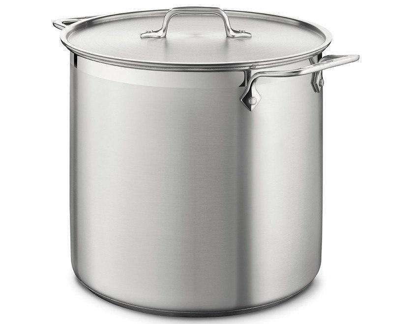 All-Clad Stainless Gourmet 12 QT (11.5L) Multi-Function Stockpot Stock Pots All-Clad   