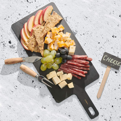 Cuisipro Microfiber Wood Charcuterie Board - Slate  Cuisipro   