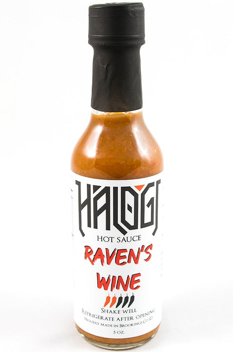 Halogi Raven's Wine - Garlic Sriracha Hot Sauce Hot Sauce Halogi Hot Sauce   