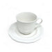 Mikasa Antique White Cup and Saucer Set Cup & Saucer Mikasa   