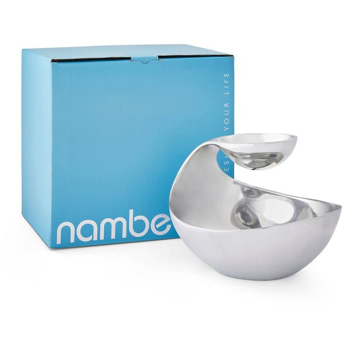 Nambe Large Scoop Server Bowls Nambe   