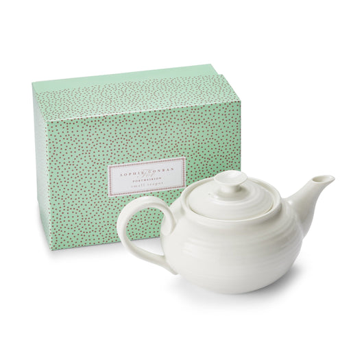 Portmeirion Sophie Conran White Teapot Teapot Portmeirion   