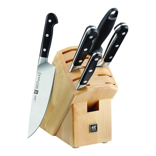 Zwilling Henckels Pro Knife Block Set - 6 Piece Kitchen Knives Zwilling Henckels   