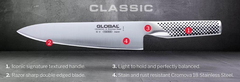 Global Classic G Series Knives | Kitchen Smart