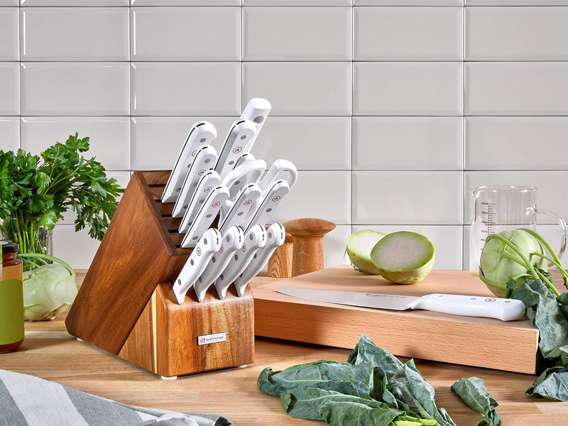 Wusthof Wusthof Gourmet White Essential Knife Set - 3 Piece   
