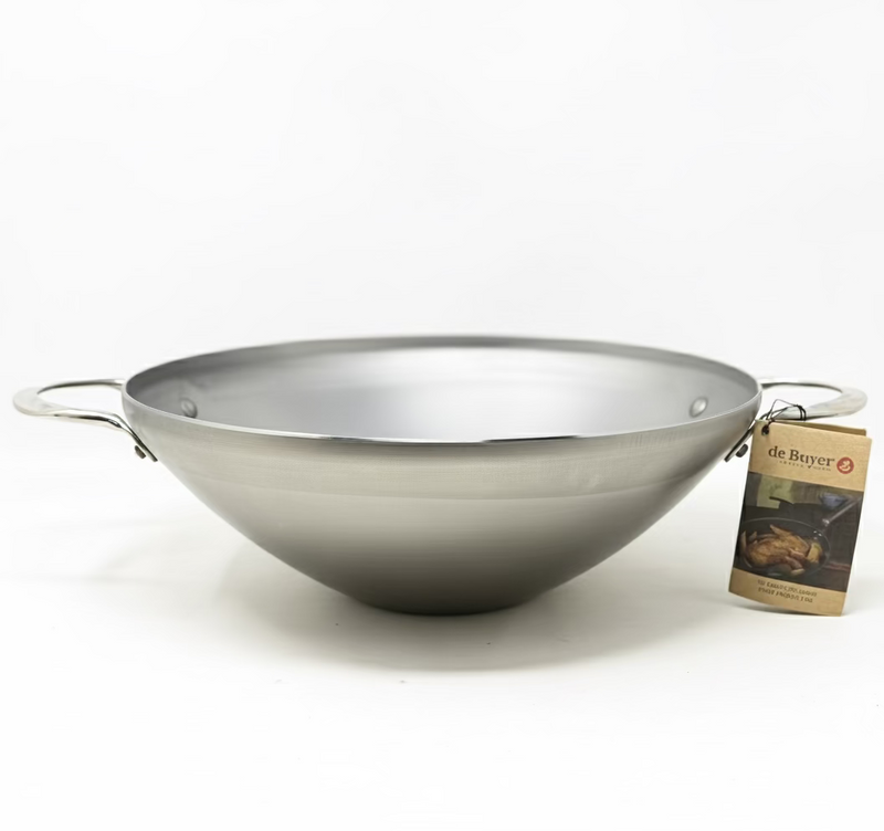 De Buyer Mineral-B 12.5" (32cm) Wok