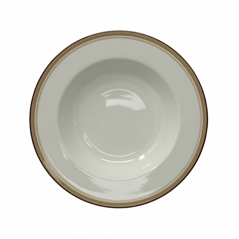 Noritake Ambience Mocha Java Swirl Rim Soup