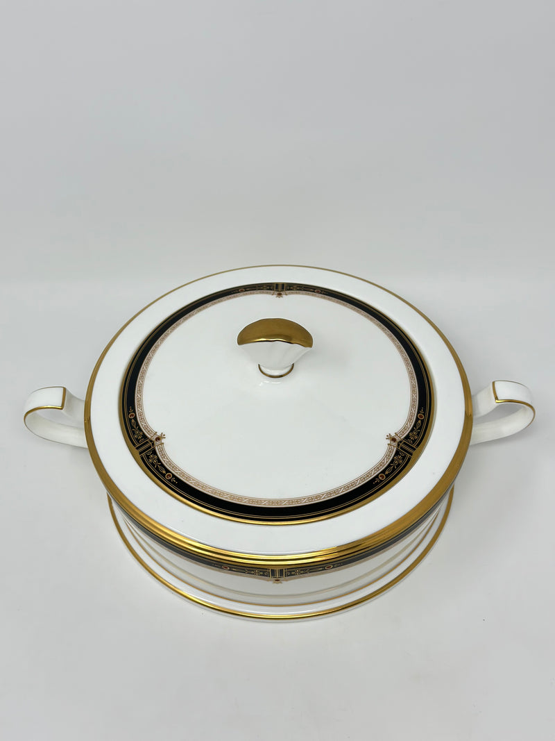 Noritake Noritake Gold and Sable Covered Vegetable   