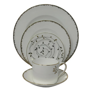 Wedgwood Wedgwood Vera Wang Gilded Leaf - 5 Piece Place Setting