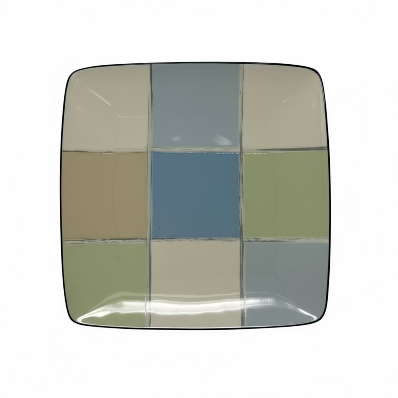 Noritake Ambience Java Blue Square Dinner Plate