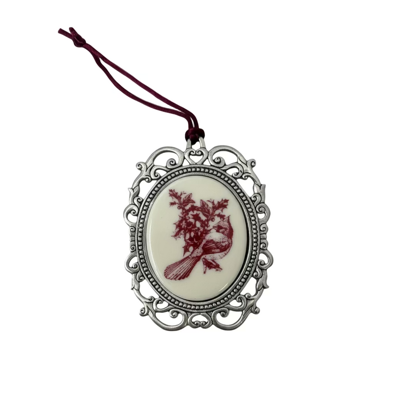 Seagull Seagull Pewter Christmas Ornament