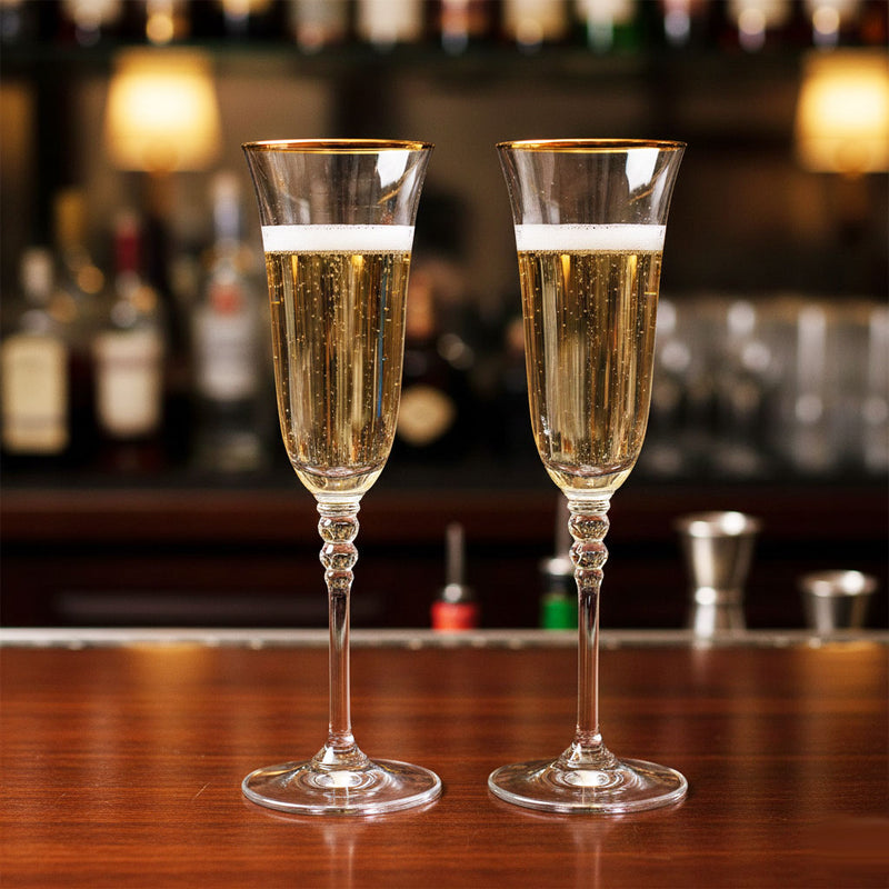 Mikasa Sonata Gold Champagne Flute