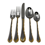 Oneida Oneida Belle Rose Golden 5-Piece Place Setting