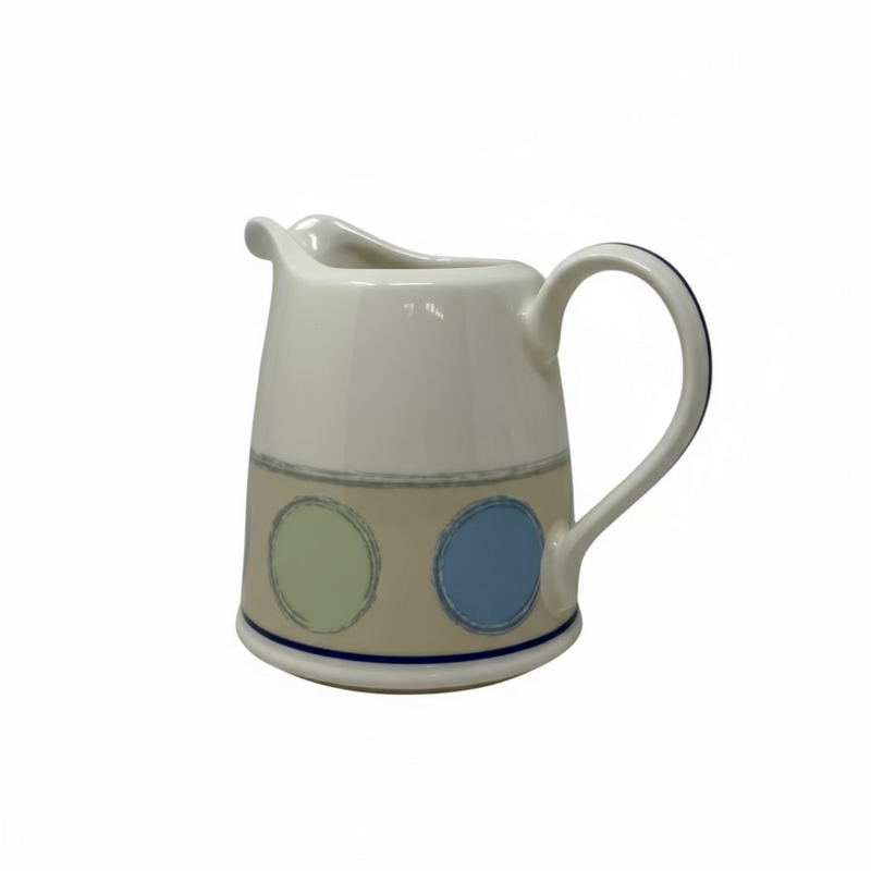 Noritake Ambience Java Blue Creamer Pitcher