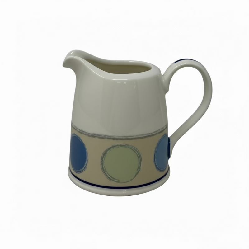 Noritake Ambience Java Blue Creamer Pitcher