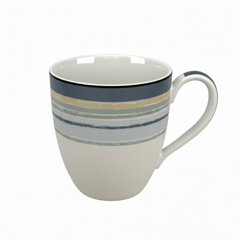 Noritake Ambience Java Graphite Swirl Mug