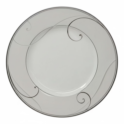 Noritake Noritake Platinum Wave Luncheon Plate