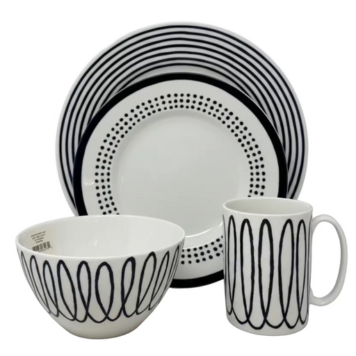 Lenox Lenox Kate Spade Charlotte Street East - 4 Piece Place Setting