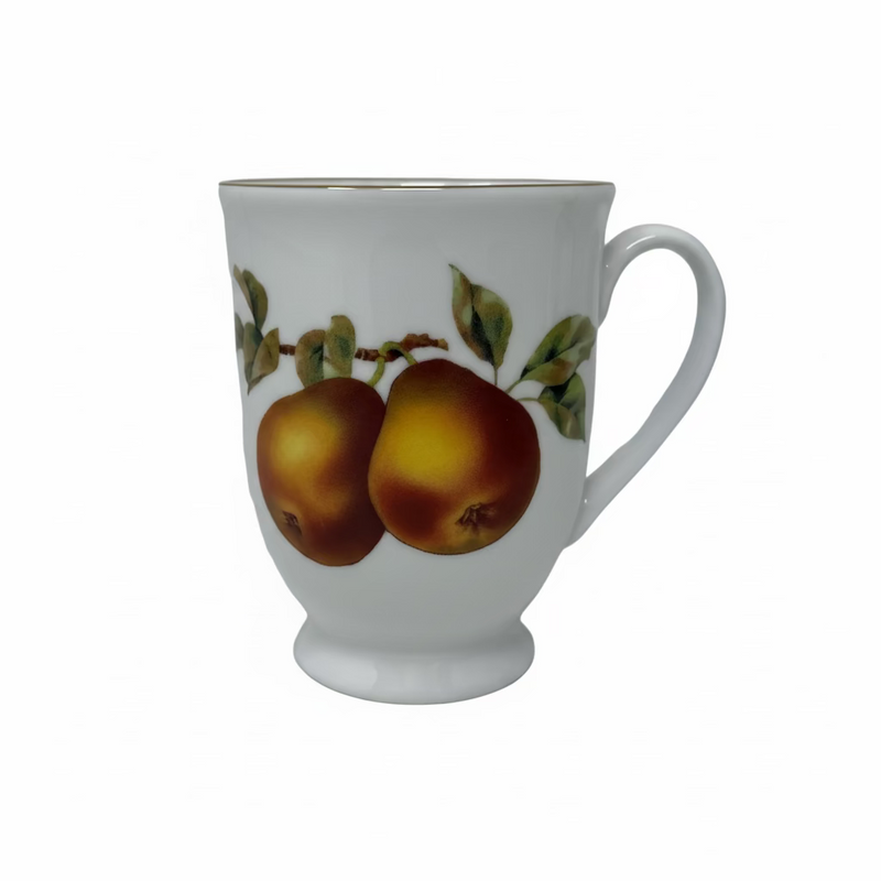 Royal Worcester Royal Worcester Evesham Gold Footed Mug