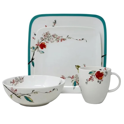 Lenox Lenox Fine Chirp Square 4-Piece Place Setting