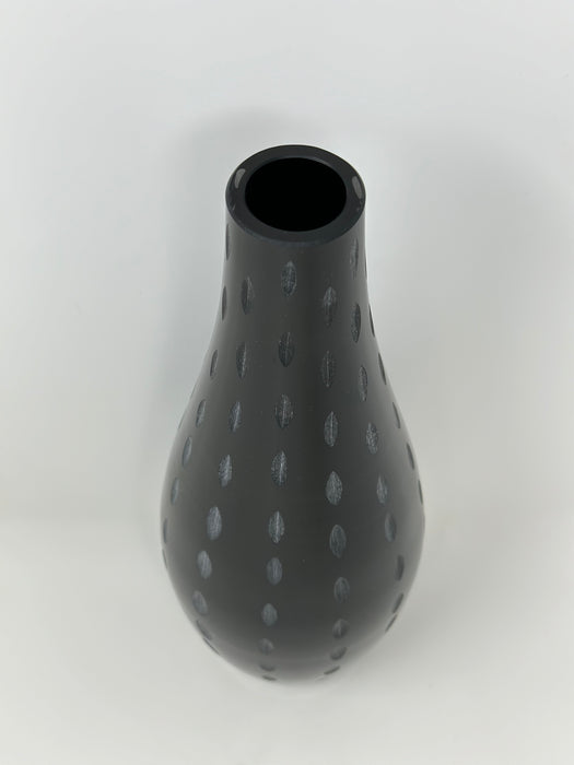 Sasaki VIntage Stitch Vase 11" decor Sasaki   