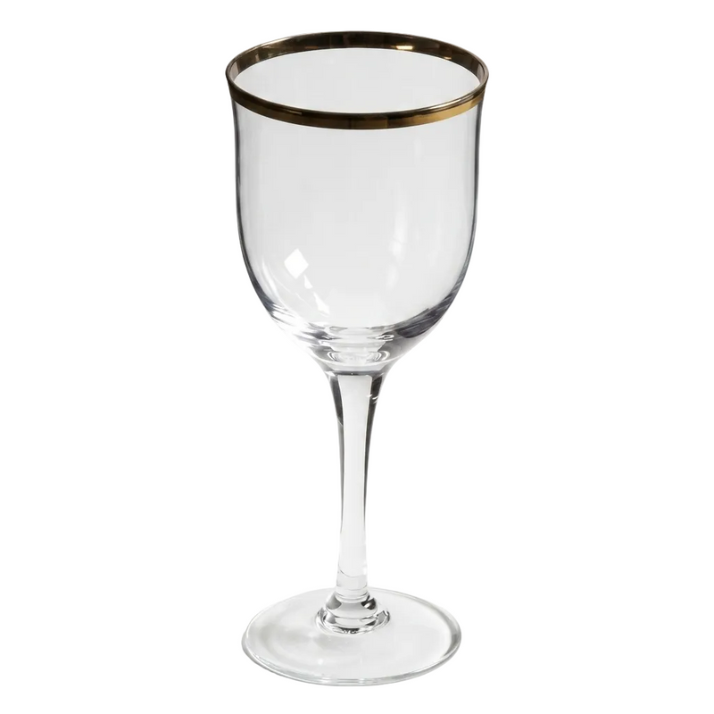 Noritake Noritake Gold & Platinum White Wine Glass