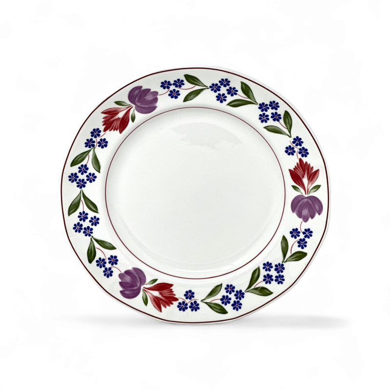 Adams William Adams English Ironstone Old Colonial Farmhouse Dinner Plate   