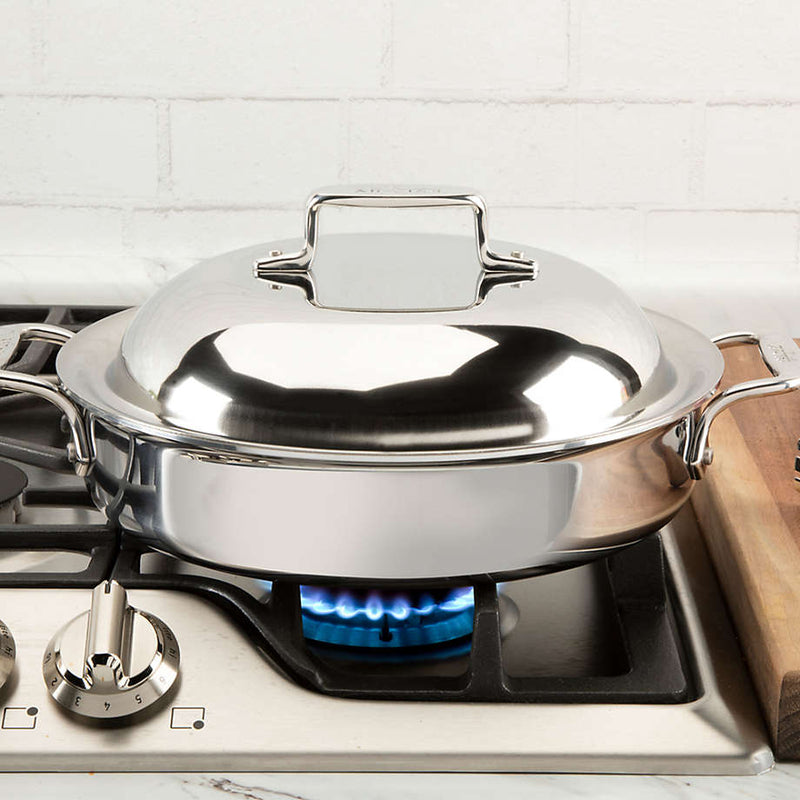 All-Clad All-Clad d3 Stainless 50th Anniversary 3 QT Casserole with Lid