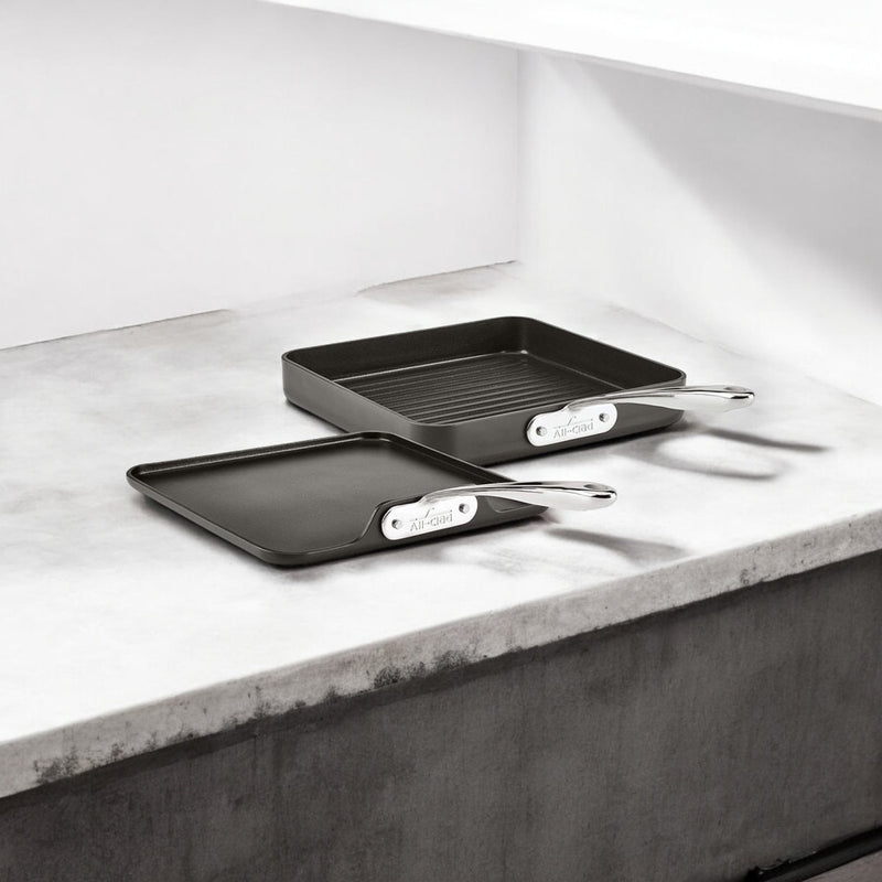 All-Clad All-Clad HA1 Nonstick Grill & Griddle - 2 Piece Set