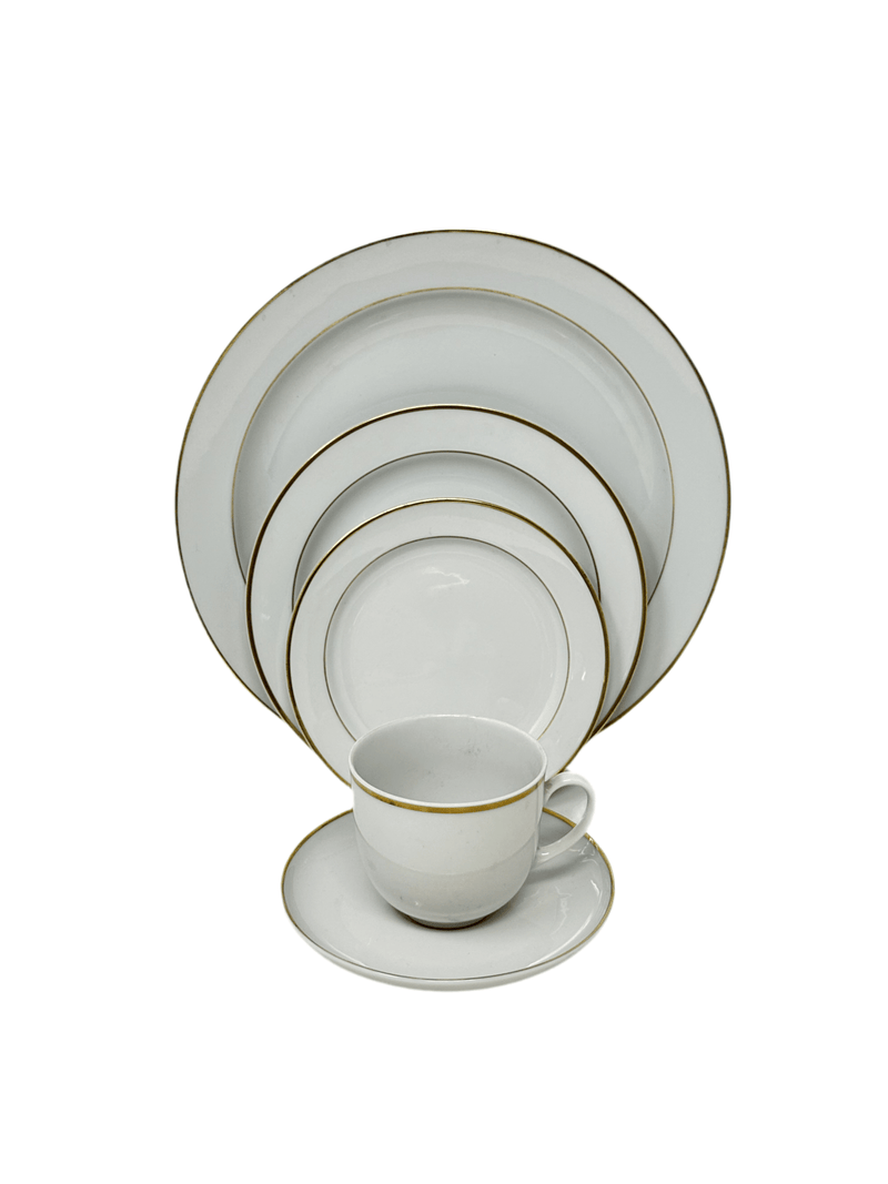 Arzberg Arzberg Gold Rimmed - 5 Piece Place Setting