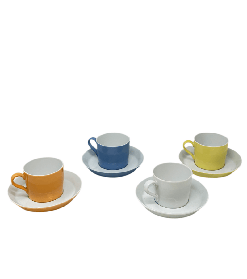 Arzberg Arzberg Tric Sieger Design Cup & Saucer Set of 4