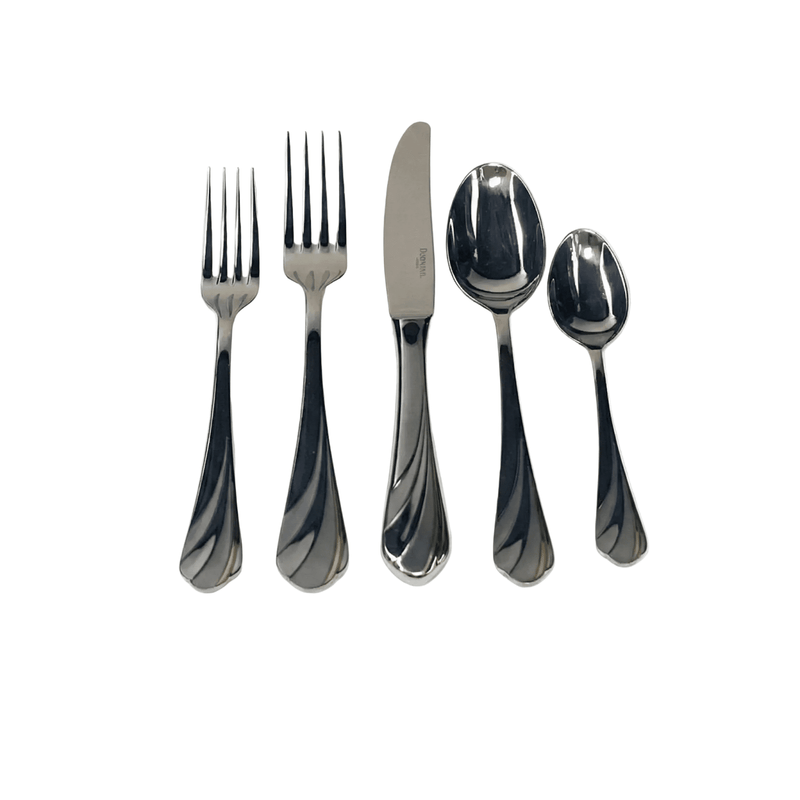 Barenthal Barenthal Coralie with Gold Accent Flatware - 5 Piece Place Setting