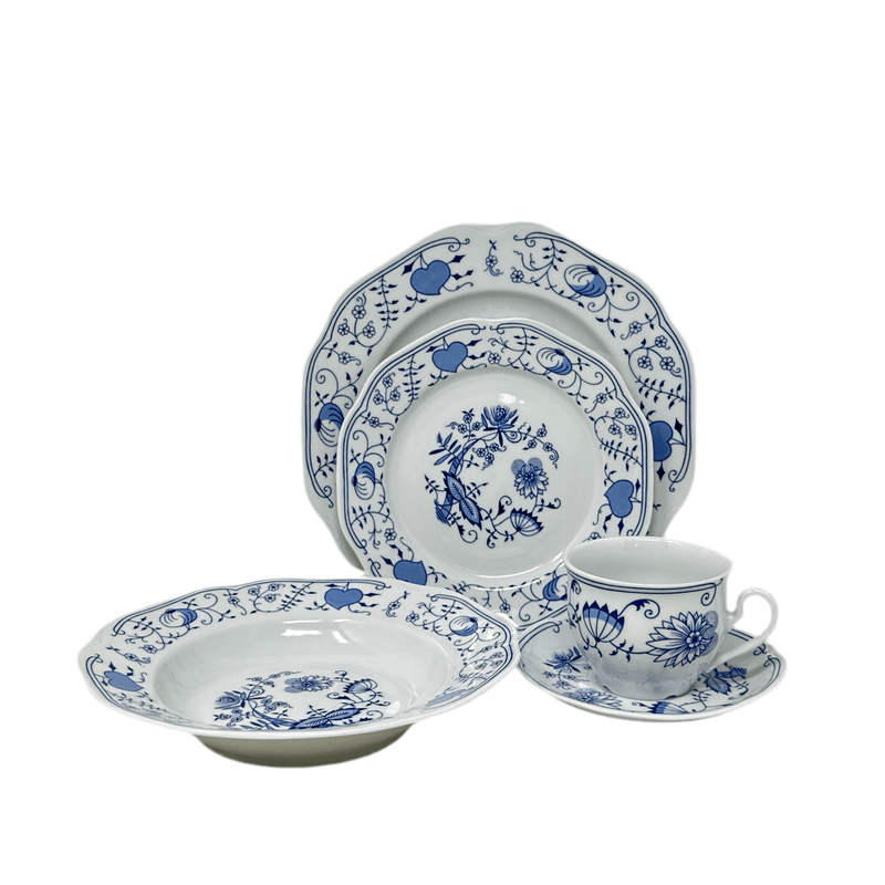 Bohemia Bohemia Blue Onion - 5 Piece Place Setting