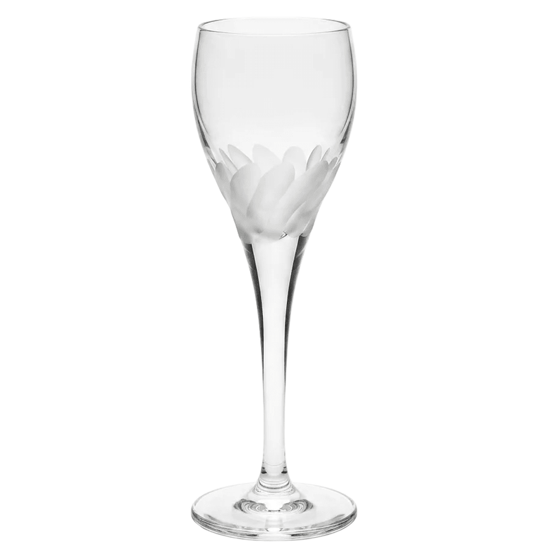 Bohemia Crystal Bohemia Crystal Frosted Swirl Cordial Glass