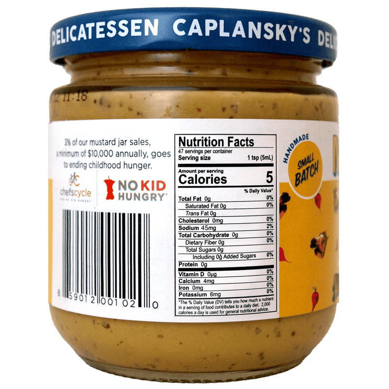 Caplansky Caplansky's Deli Horseradish Mustard