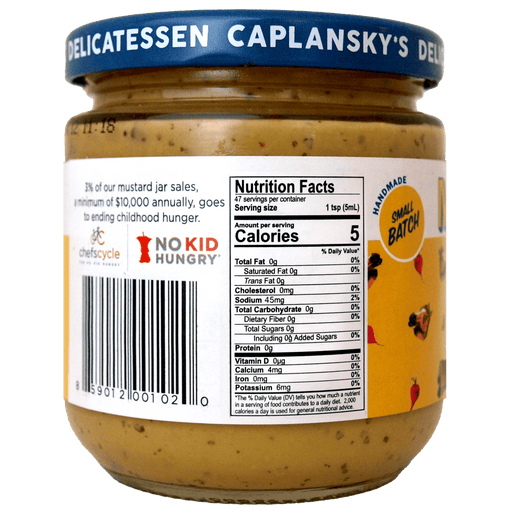 Caplansky Caplansky's Deli Horseradish Mustard