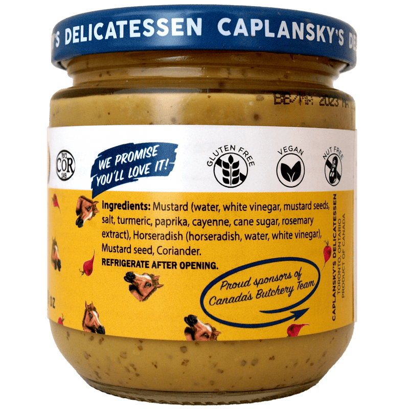 Caplansky Caplansky's Deli Horseradish Mustard