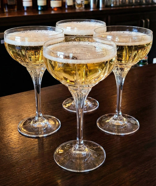 Da Vinci_DaVinci Crystal Carrara Champagne Saucer_