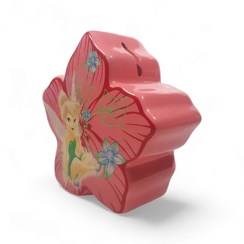 Disney Disney Tinkerbell Pink Star Shaped Coin Bank   