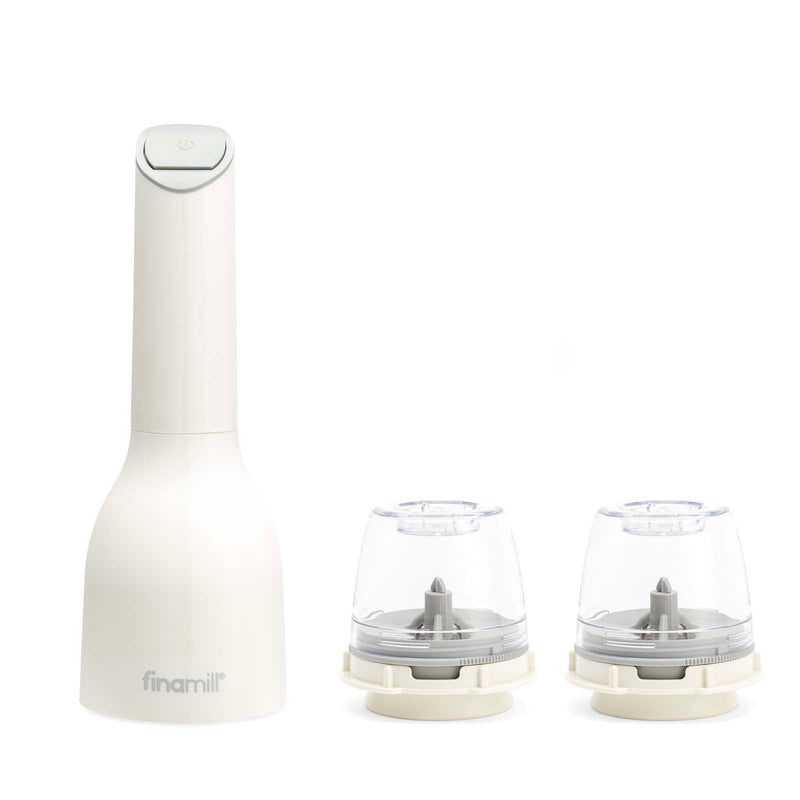 Finamill Finamill Battery Interchangeable Spice Grinder Soft Creme  