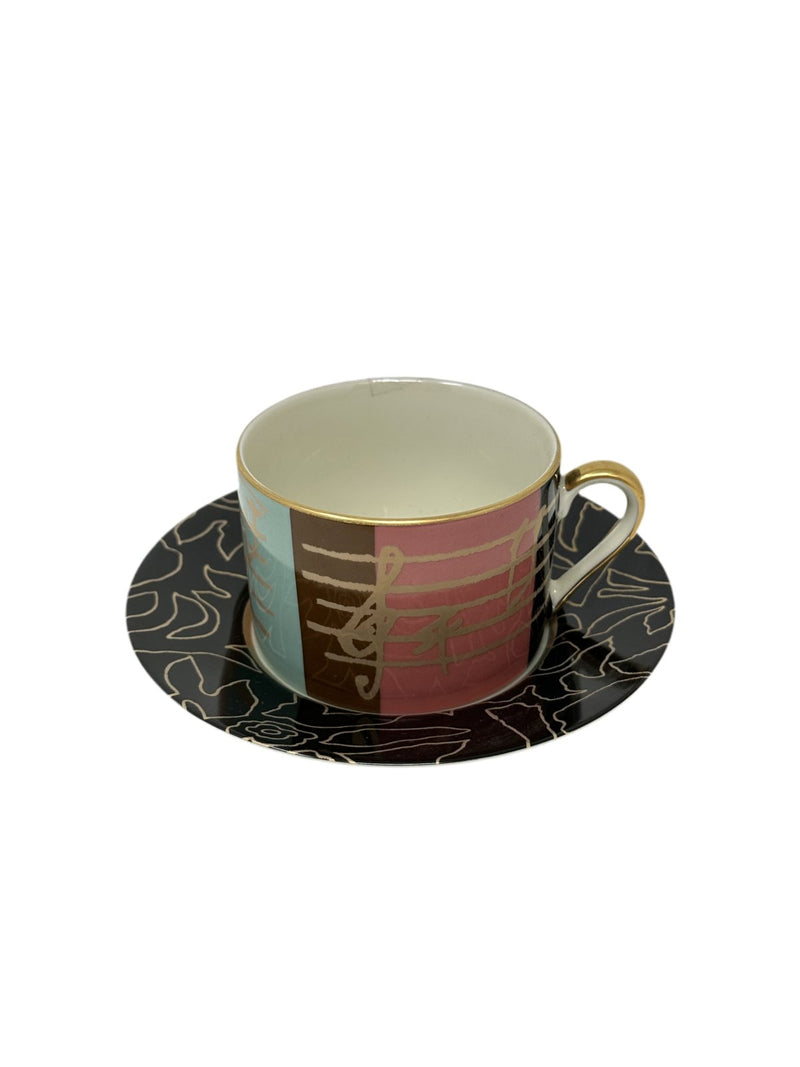 Fitz and Floyd Fitz and Floyd Jeanne Marc Nocturne Cup & Saucer   