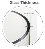 Forum Forum Clear Cylinder Designer Glass 20" Vase