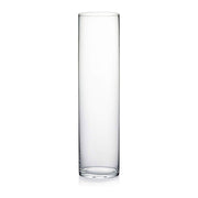 Forum Forum Clear Cylinder Designer Glass 20" Vase