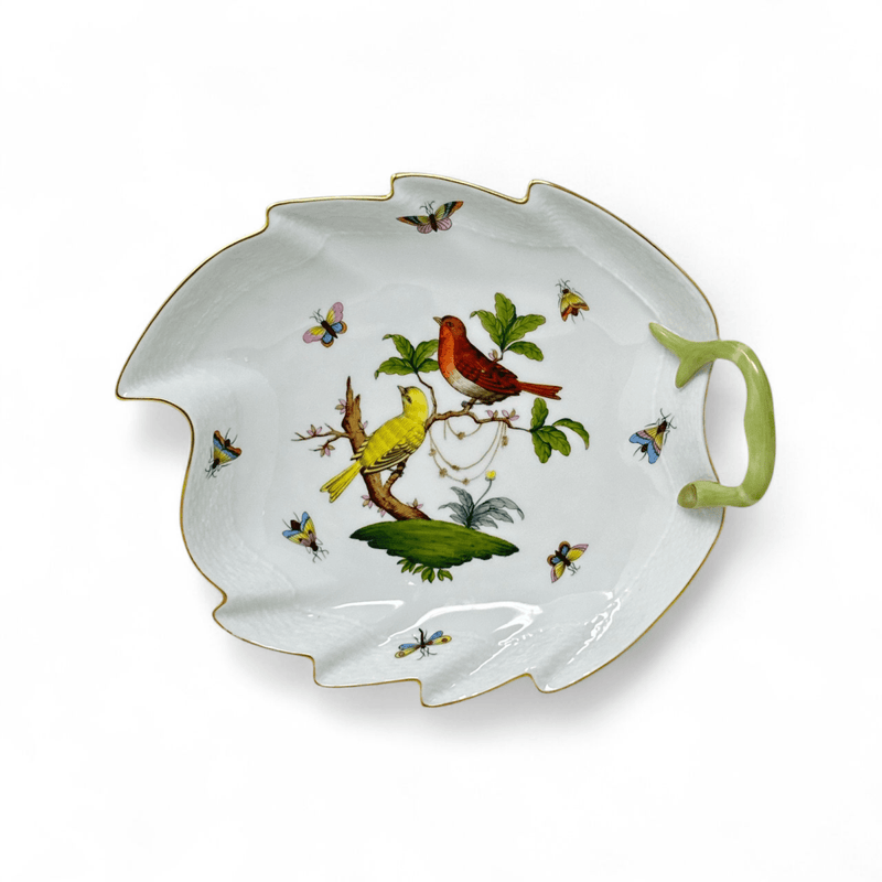 Herend Herend Rothschild Bird Leaf Dish