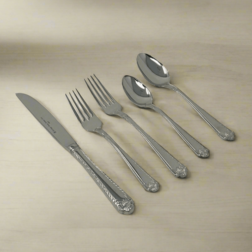 Heritage Heritage Stainless Steel Classic Shell - 5 Piece Place Setting
