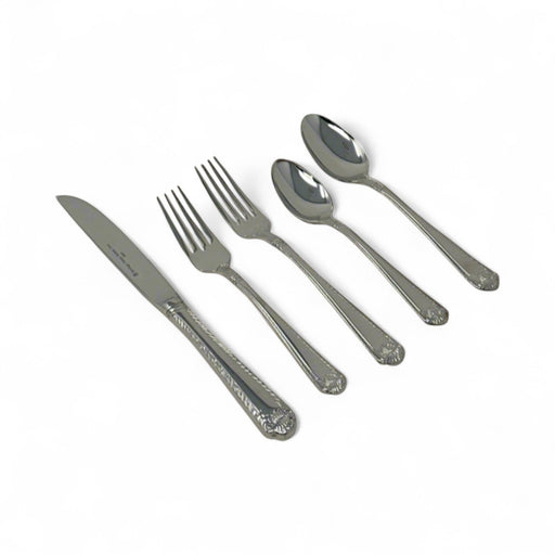 Heritage Heritage Stainless Steel Classic Shell - 5 Piece Place Setting
