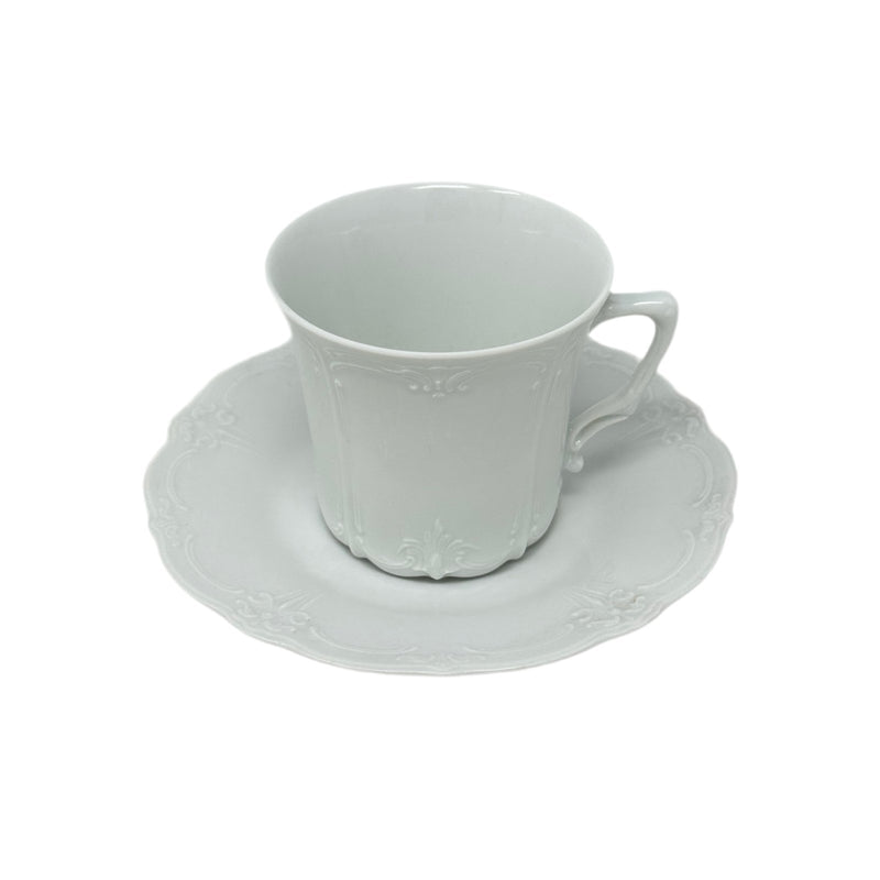 Hutschenreuther Hutschenreuther Baronesse White Cup & Saucer   