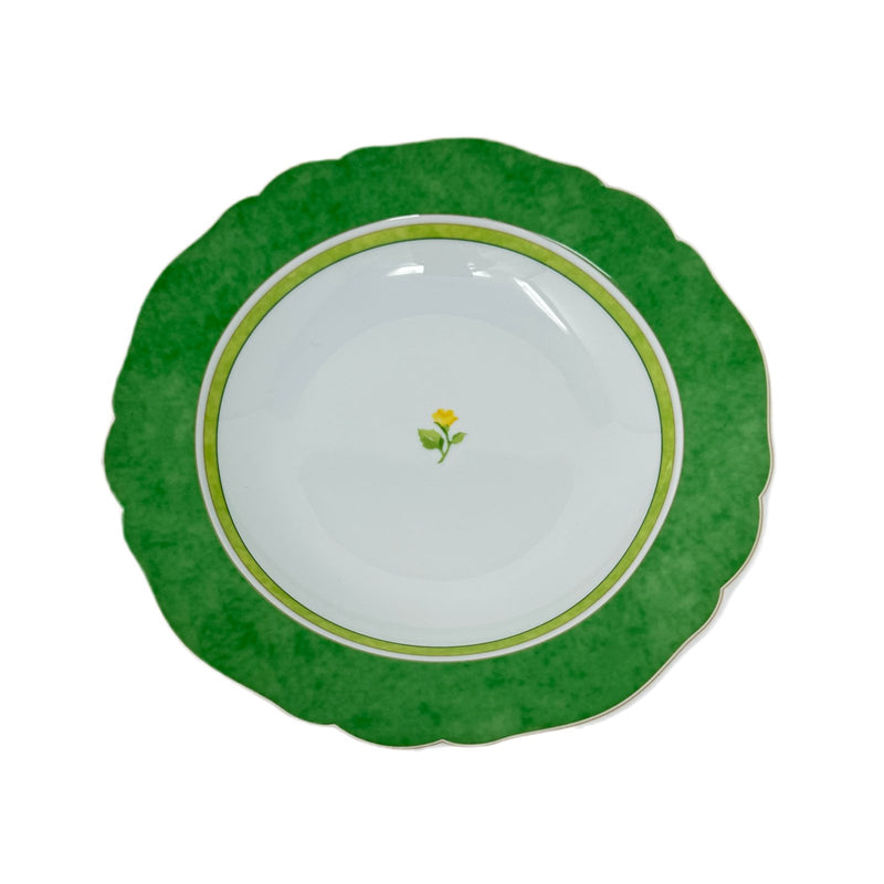 Hutschenreuther Hutschenreuther Medley Green Summer Dream Rim Soup   