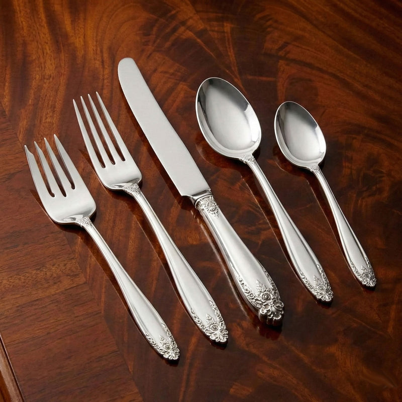 International Silver International Sterling Silver Prelude - 5 Piece Place Setting